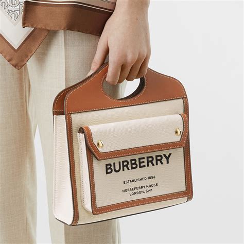 burberry mini pocket bag